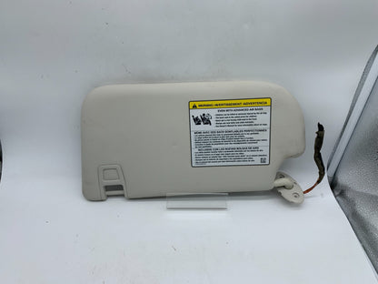 2013-2019 Ford Escape Passenger Sun Visor Sunvisor Ivory Illumination D03B67007