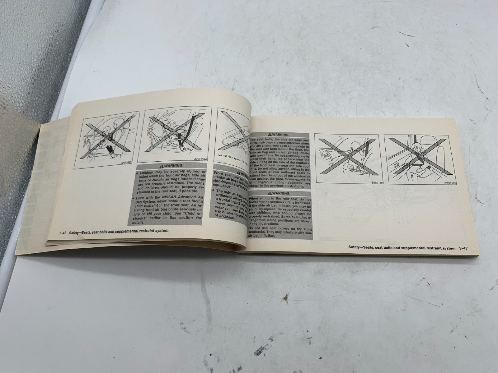 2008 Nissan Altima Owners Manual OEM A03B06007