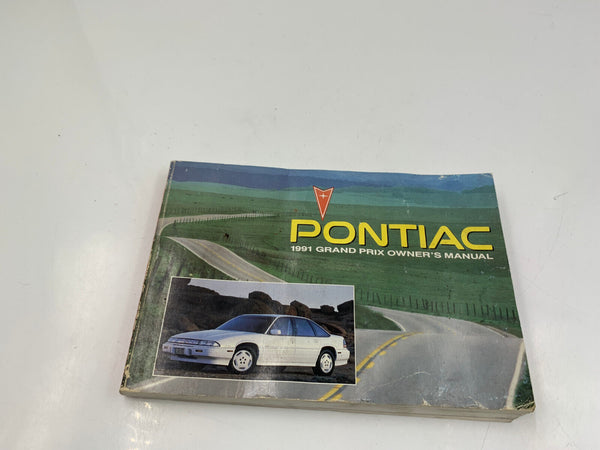 1991 Pontiac Grand Prix Owners Manual Handbook OEM J04B46007