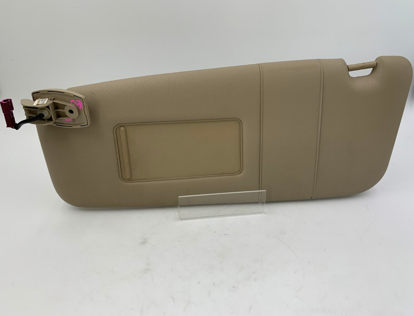 2008-2010 BMW 528i Driver Sun Visor Sunvisor Gray Illuminated OEM D01B70003