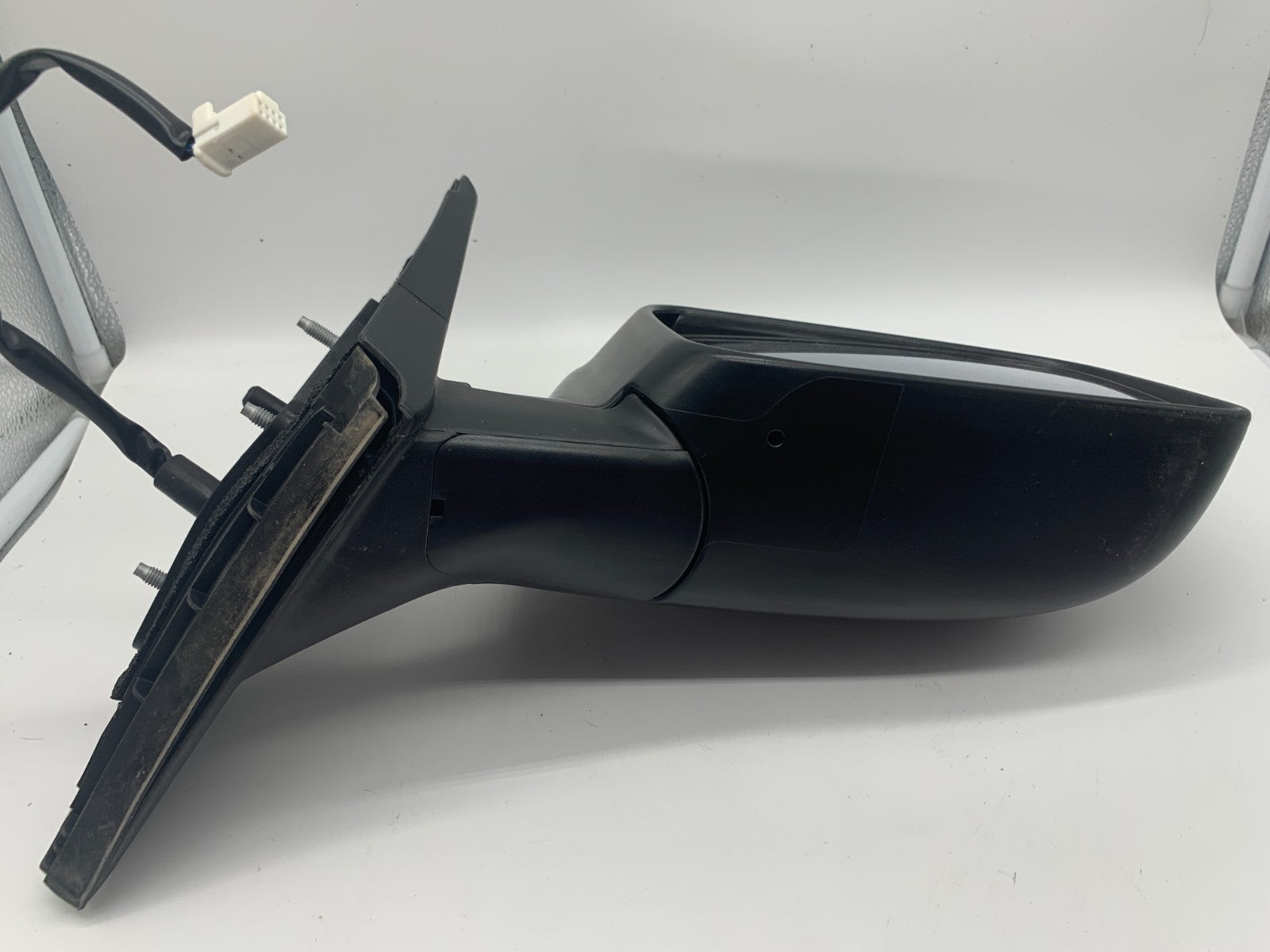 2008-2015 Nissan Rogue Passenger Side View Power Door Mirror Black OEM