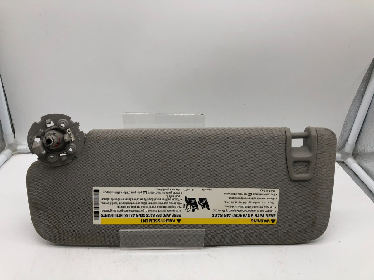 2004-2012 Chevrolet Malibu Passenger Sun Visor Gray OEM B04B22032