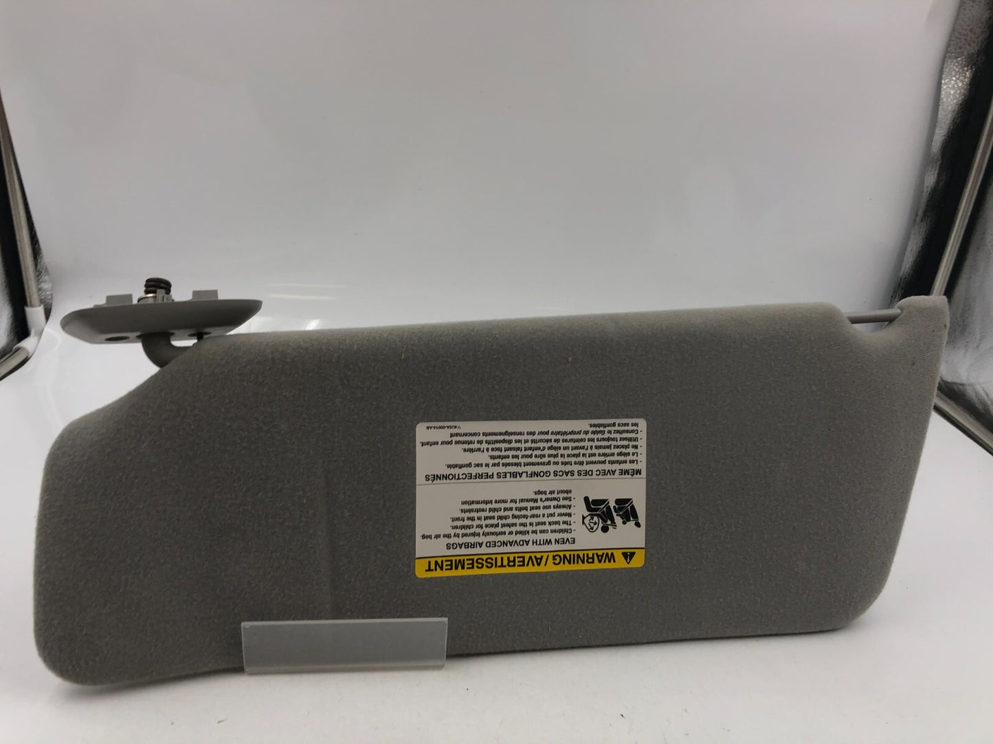 2004-2008 Ford F-150 F150 Passenger Sun Visor Gray OEM B04B40083