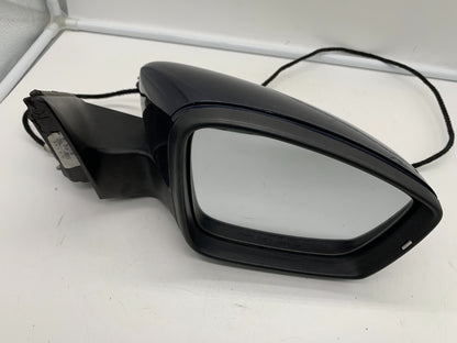 2013-2015 Volkswagen Tiguan Passenger Side Power Door Mirror Blue OEM A03B11038