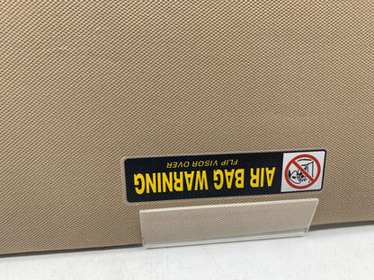 2006-2010 Honda Odyssey Passenger Sun Visor Gray Illuminated OEM A04B35057