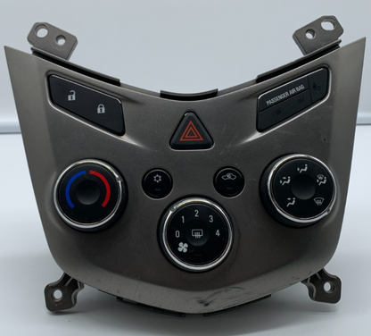 2012 Chevrolet Sonic AC Heater Climate Control Unit OEM A02B31009