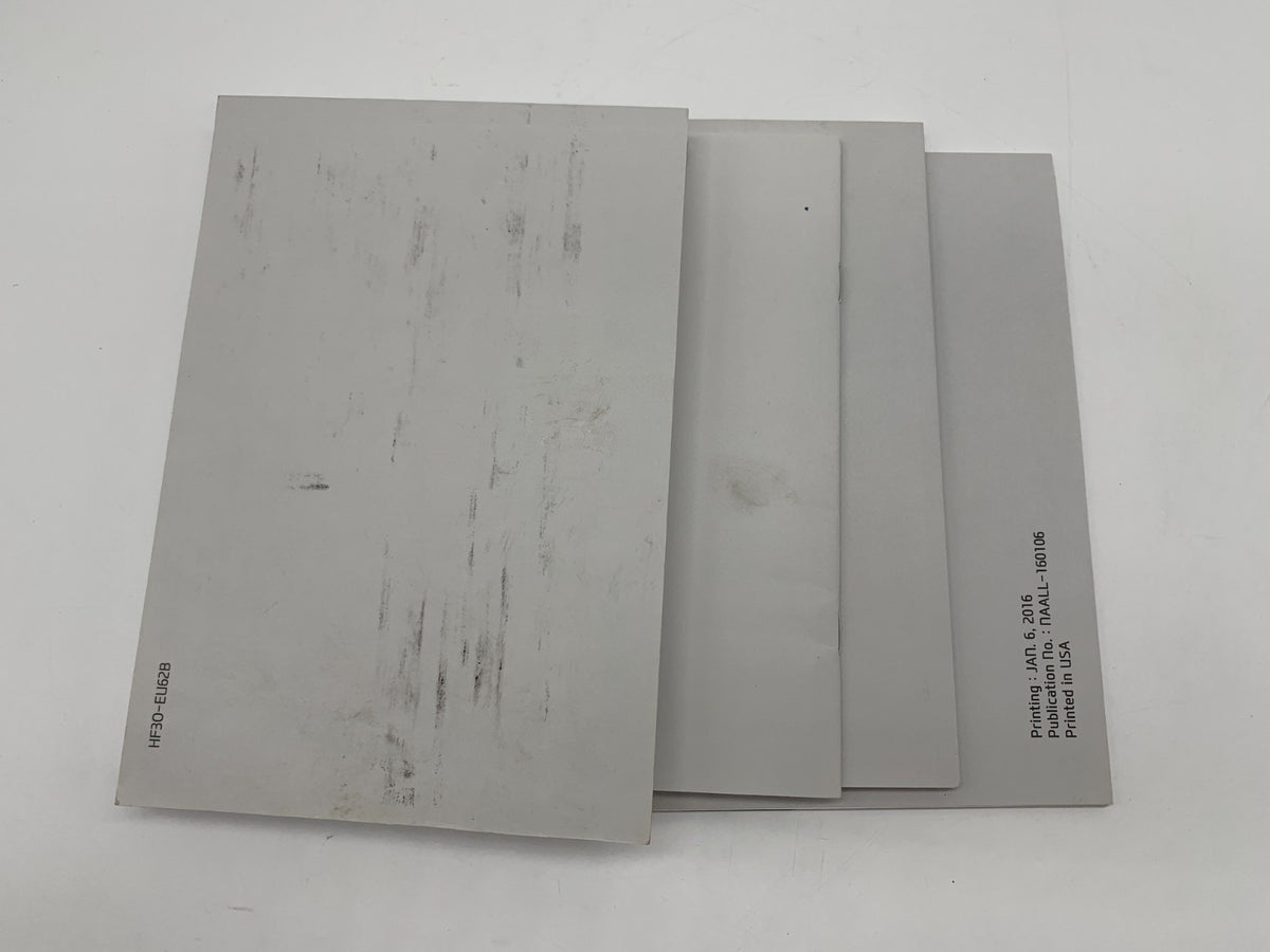 2017 Hyundai Elantra Owners Manual Set OEM D01B22010