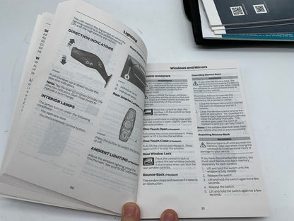 2018 Ford Escape Owners Manual Set with Case OEM D03B34011
