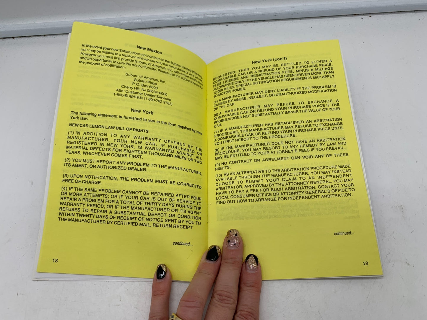 2009 Subaru Legacy Owners Manual Set OEM