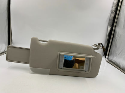 2010-2014 Subaru Legacy Passenger Sun Visor Gray Illuminated OEM B04B18051