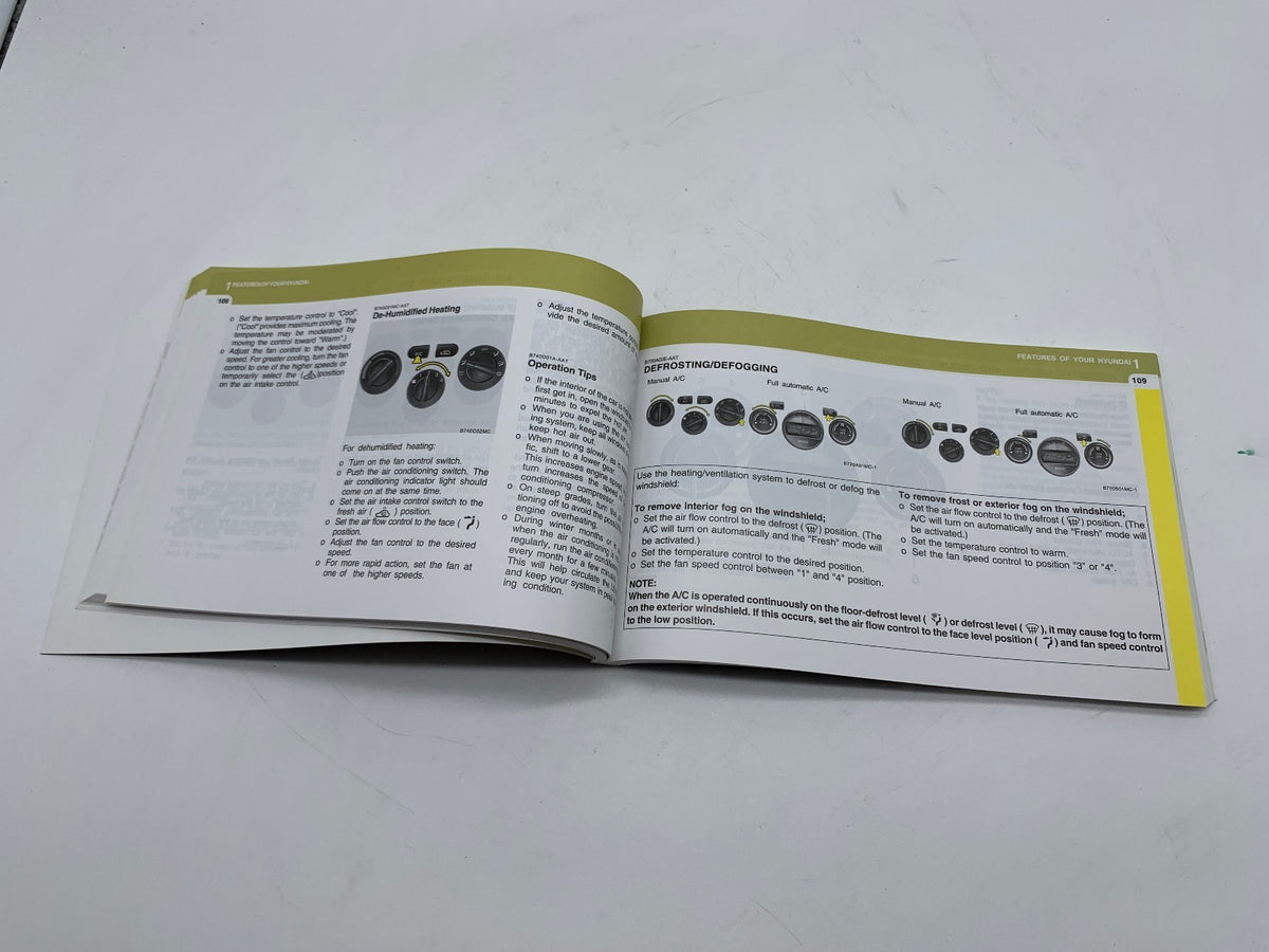2006 Hyundai Accent Owners Manual OEM R01B37035