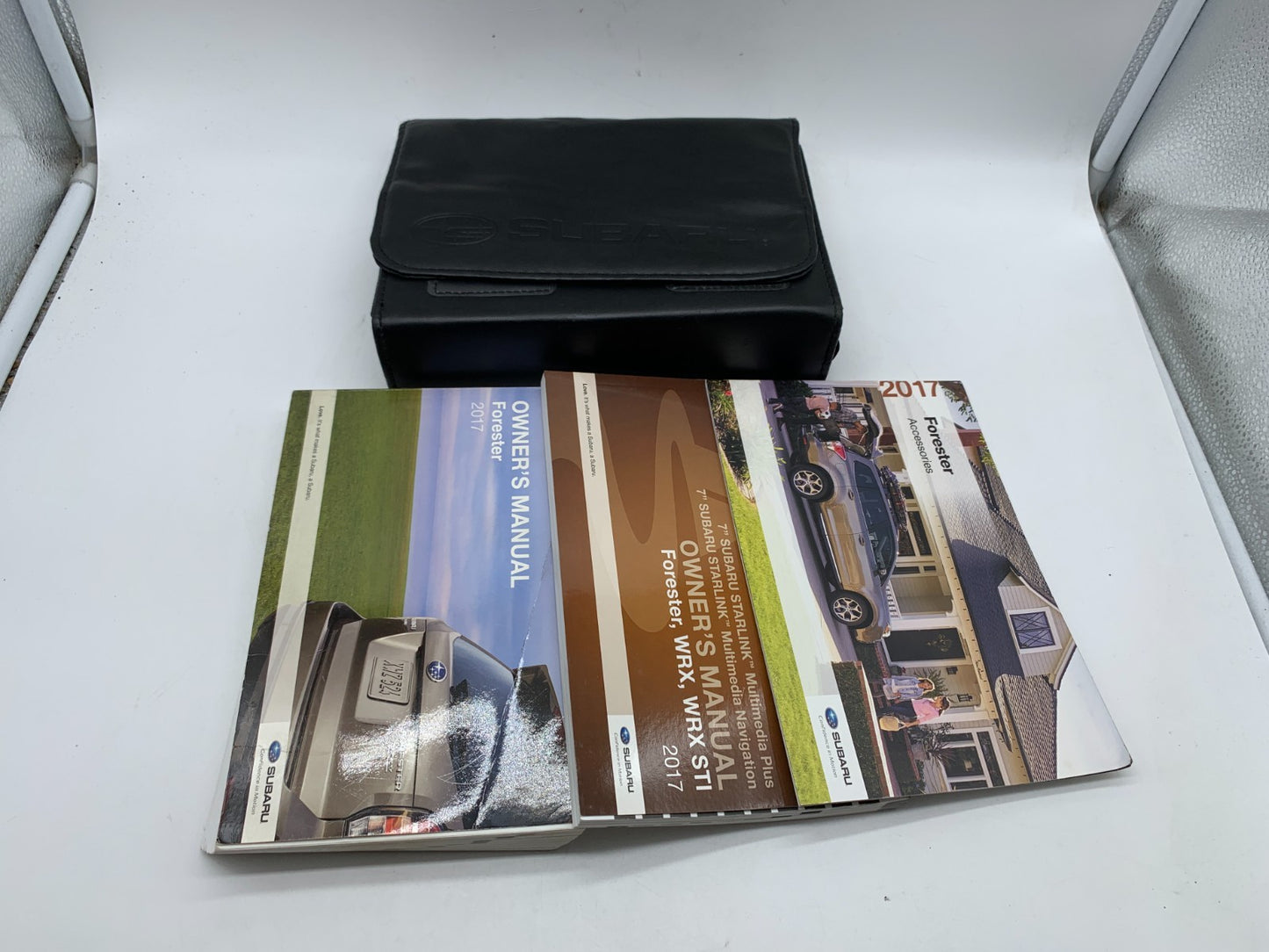 2017 Subaru Forester Owners Manual Set with Case OEM D02B09038