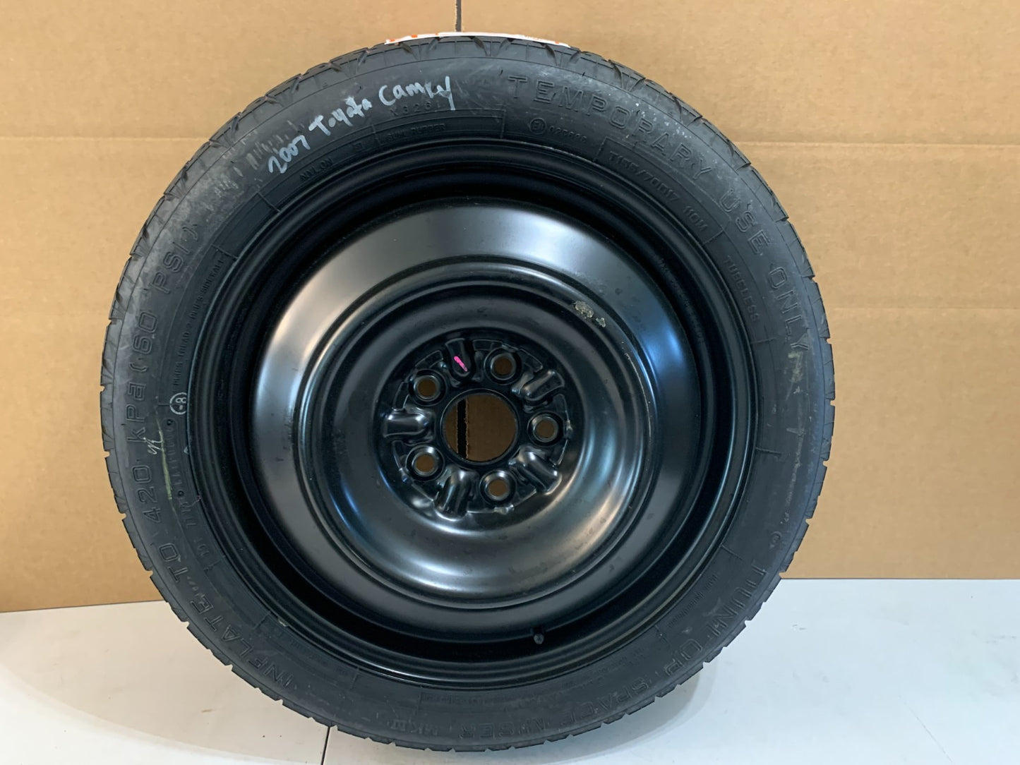2007-2017 Toyota Camry 17" Spare Tire Wheel Compact Donut T155/70D17 OEM