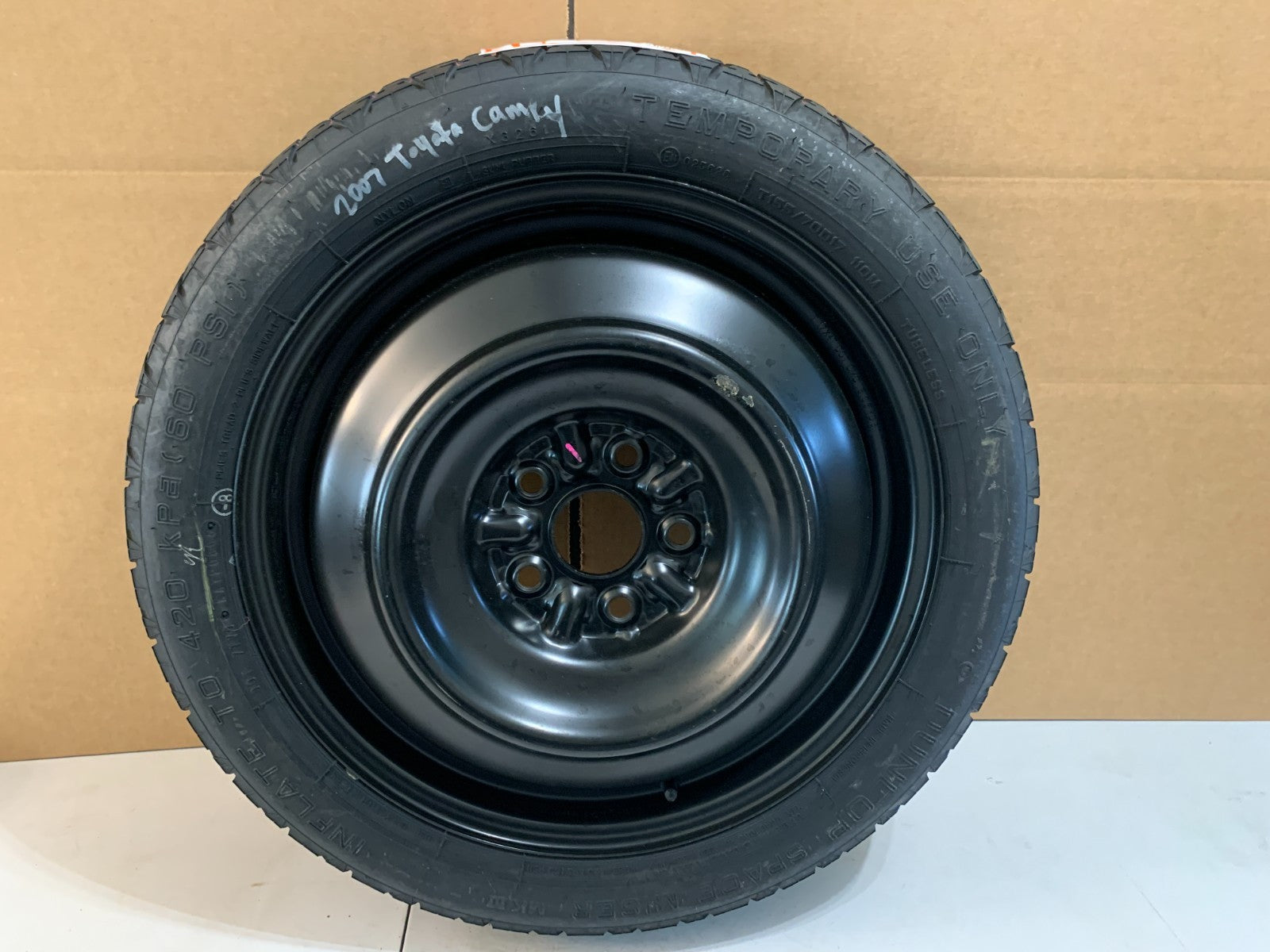 2007-2017 Toyota Camry 17" Spare Tire Wheel Compact Donut T155/70D17 OEM