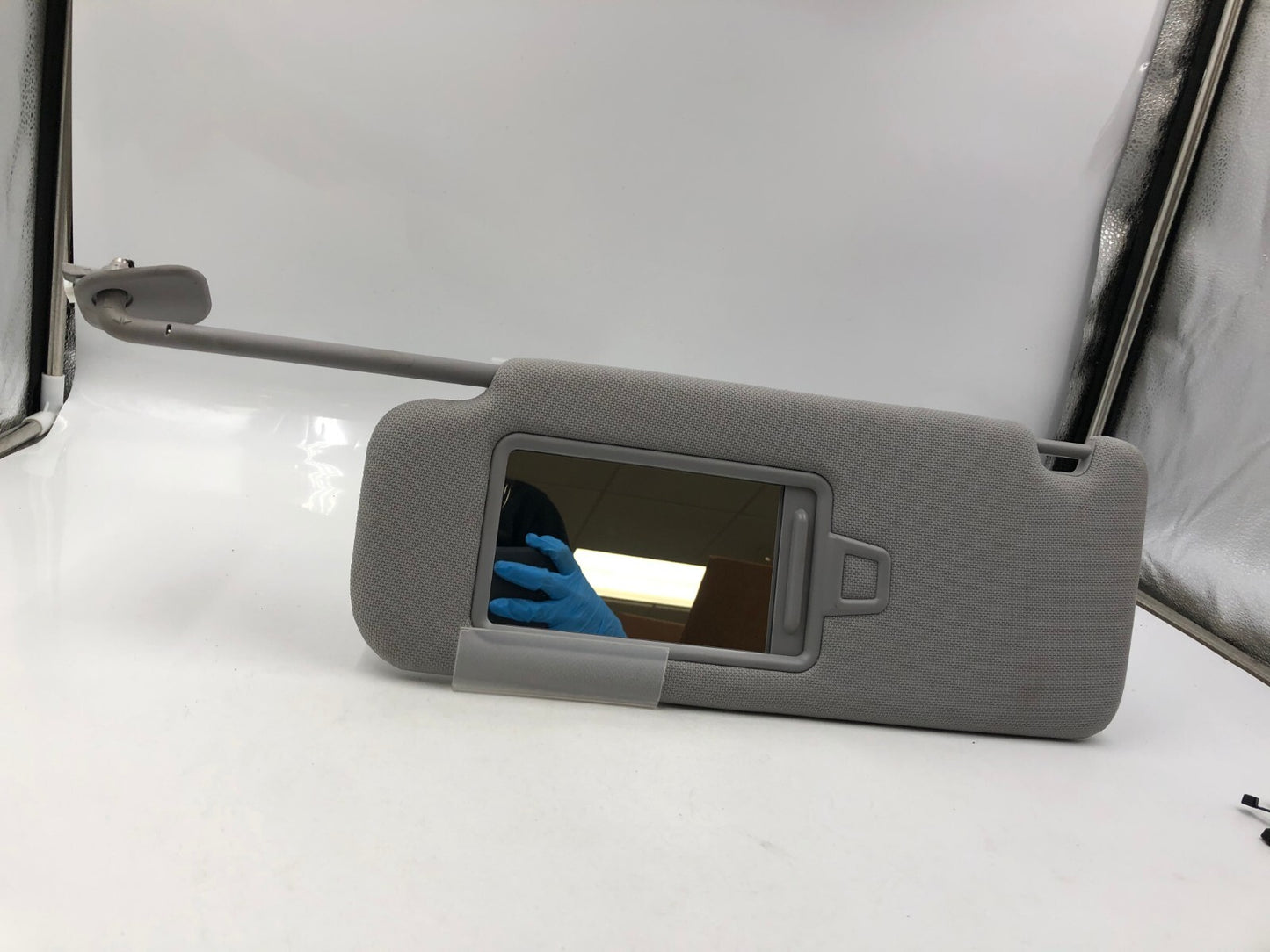 2015-2019 Hyundai Sonata Driver Sun Visor Gray Illuminated OEM A04B19041