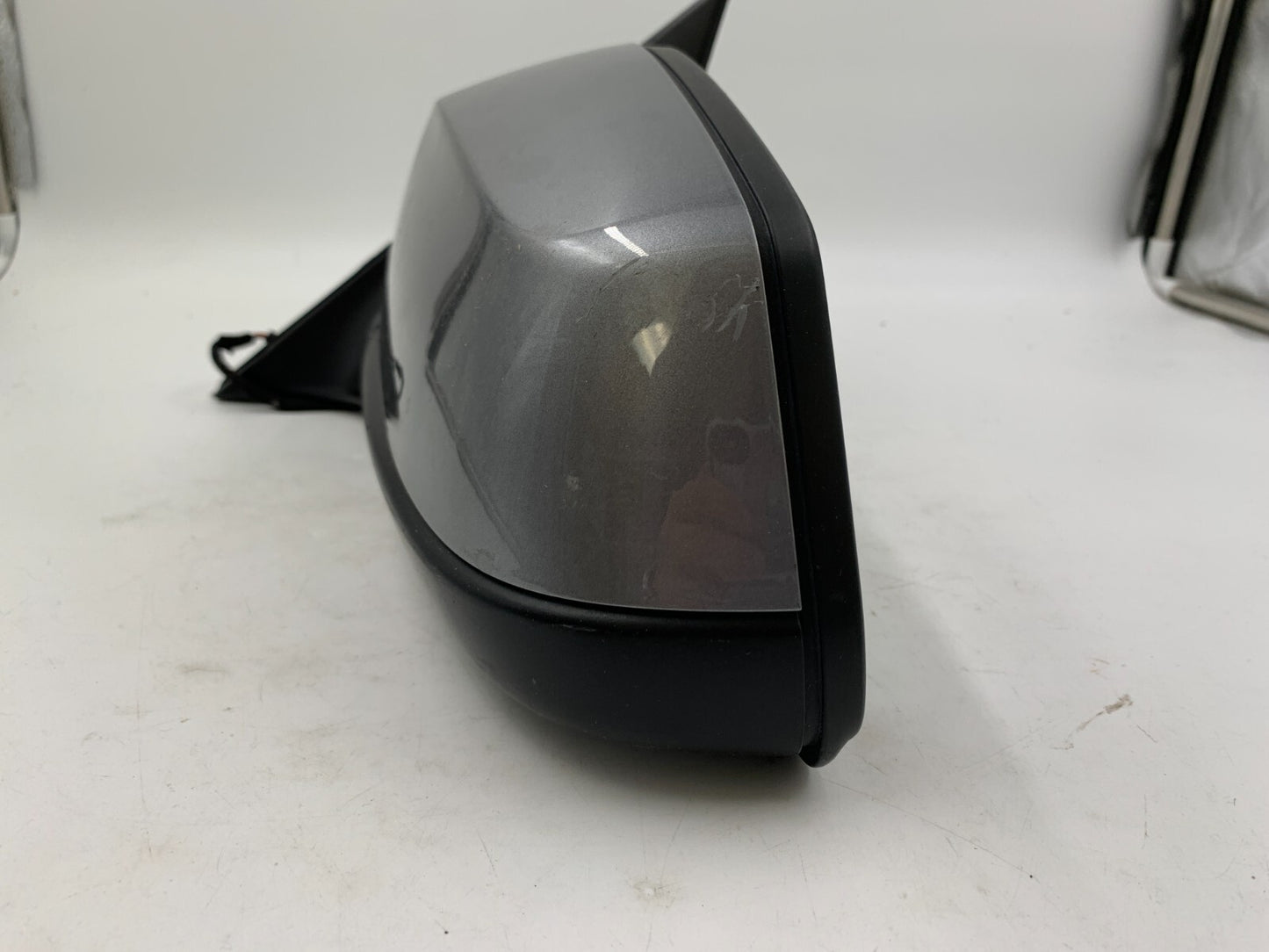2012-2013 BMW 525i Driver Side View Power Door Mirror Gray OEM A01B35039