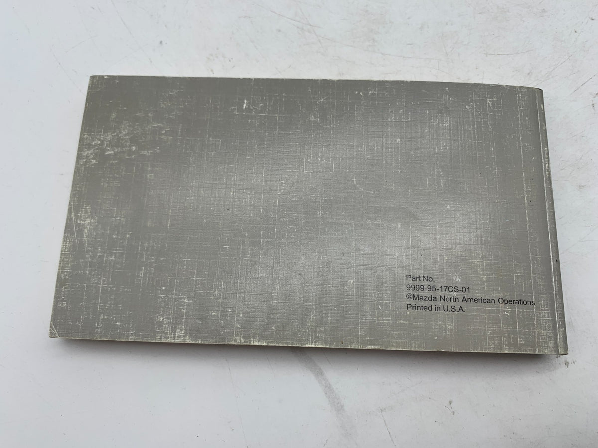 2001 Mazda 6 Owners Manual OEM R01B15011