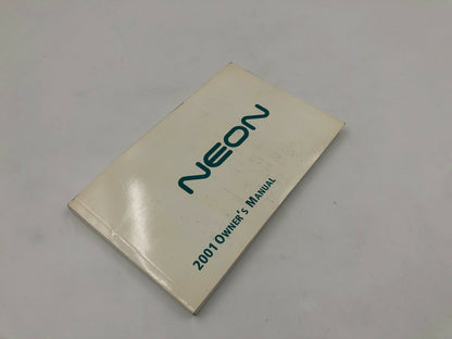 2001 Dodge Neon Owners Manual Set with Case OEM C03B67011