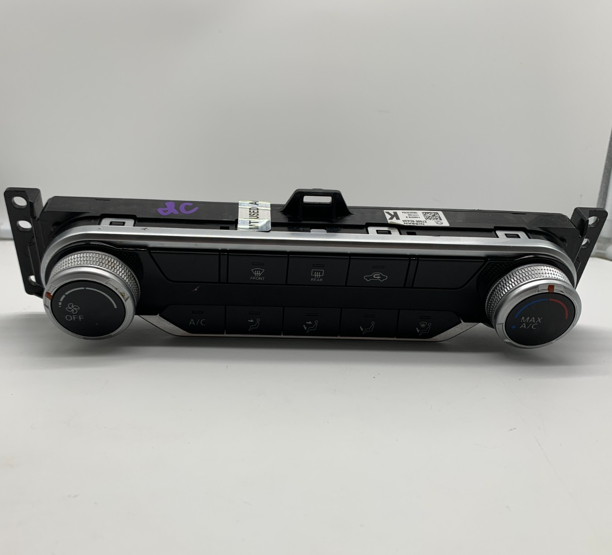 2019-2023 Nissan Altima AC Heater Climate Control Unit OEM C01B15006