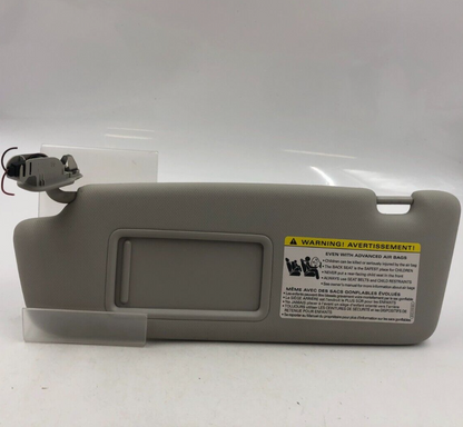 2009-2012 Audi A4 Driver Sun Visor Gray Illumination OEM B04B40085