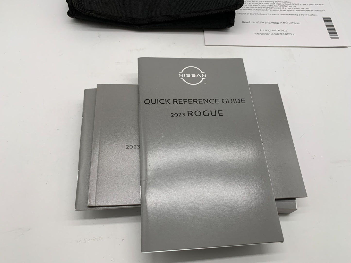 2023 Nissan Rogue Owners Manual Set OEM B04B25008