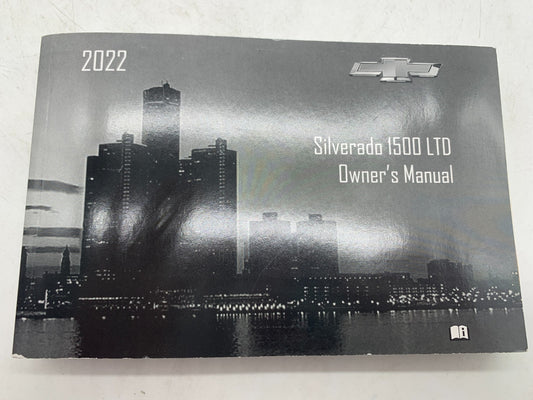 2022 Chevrolet Silverado 1500 ltd Owners Manual OEM B01B06008