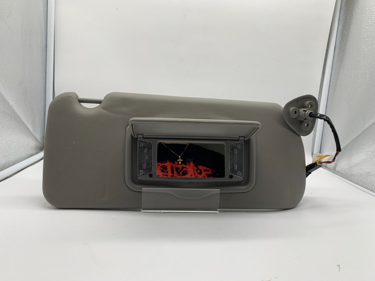 2003-2007 Cadillac CTS Passenger Sun Visor Illuminated Gray OEM D01B20034