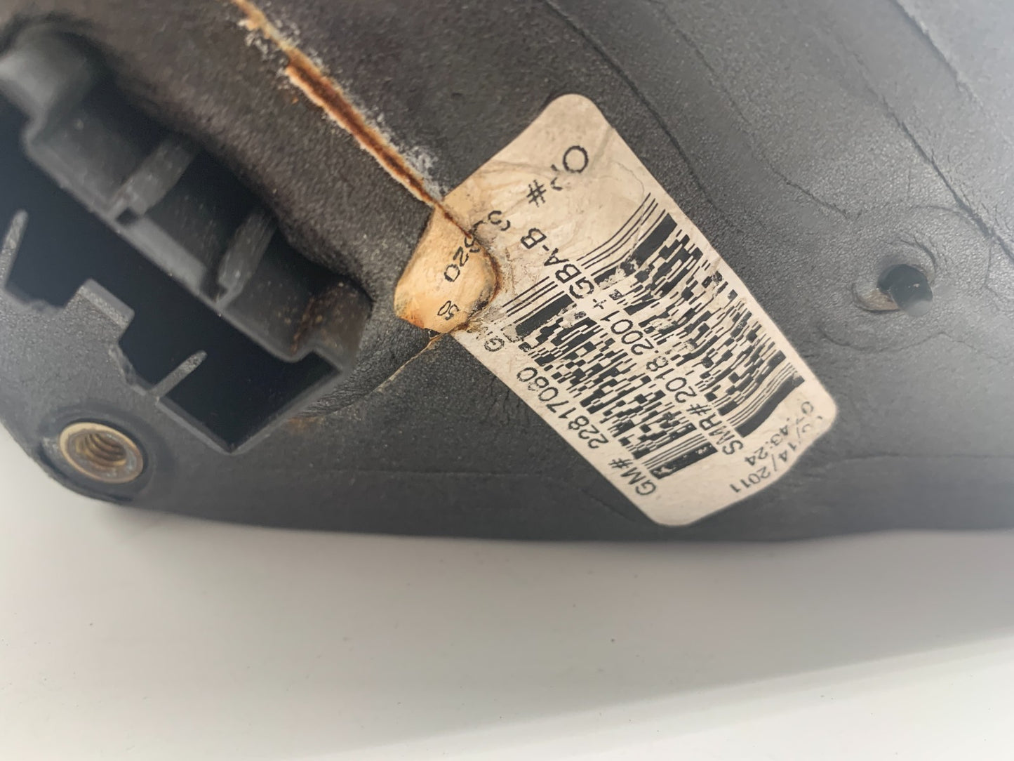 2011-2013 Buick Regal Driver Side View Power Door Mirror Black OEM E04B43031