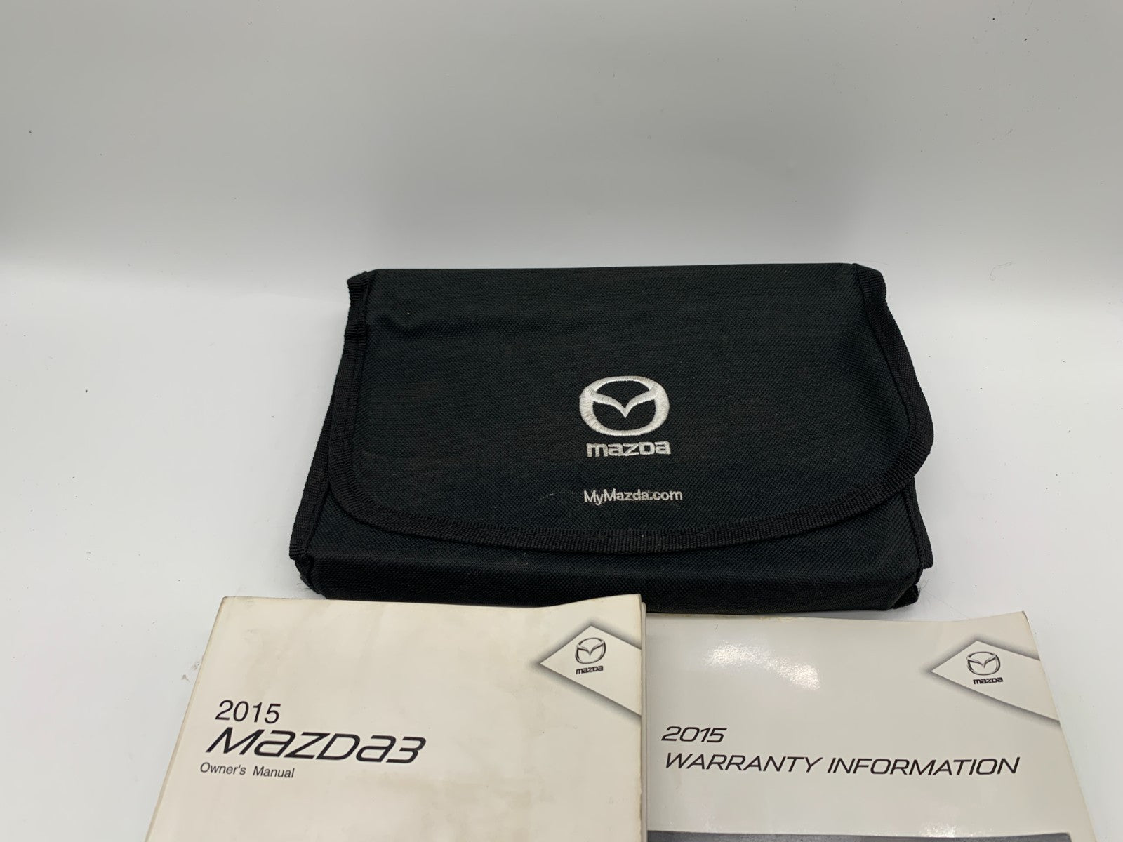 2015 Mazda 3 Owners Manual Set with Case OEM B03B41080