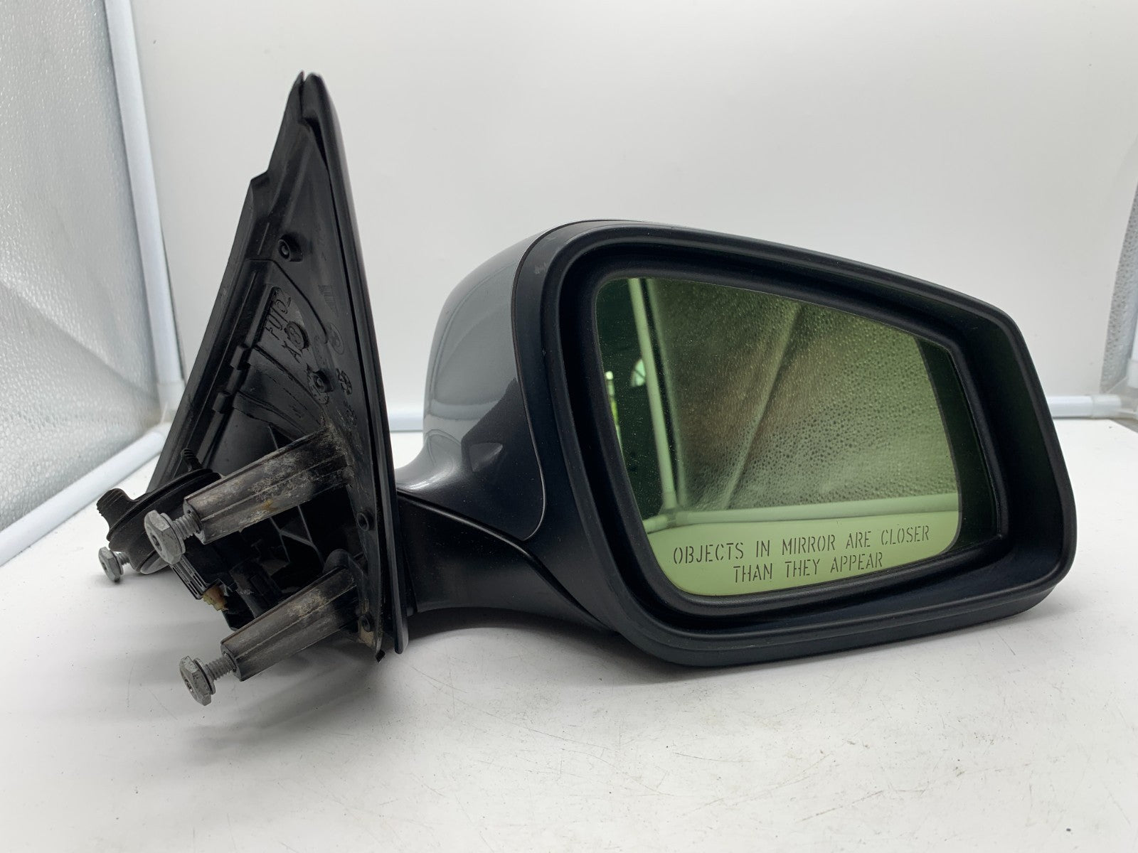 2011-2012 BMW 750i Passenger Side View Power Door Mirror Gray OEM A03B25093