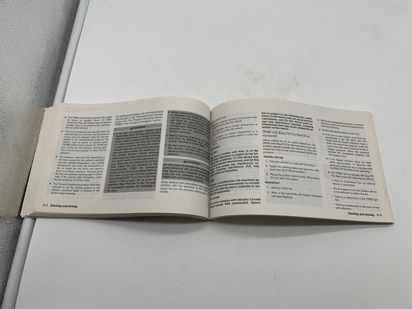 2015 Nissan Versa Sedan Owners Manual OEM E04B29066