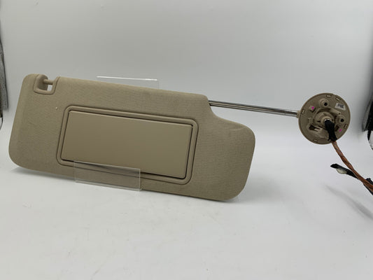 2013-2016 Chevrolet Malibu Passenger Sun Visor Beige Illuminated OEM A02B30007