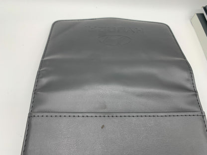2010 Hyundai Santa FE Owners Manual Set with Case OEM B04B49013
