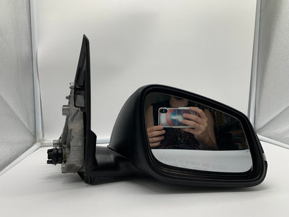 2013-2015 BMW X1 Passenger Side View Power Door Mirror Black OEM