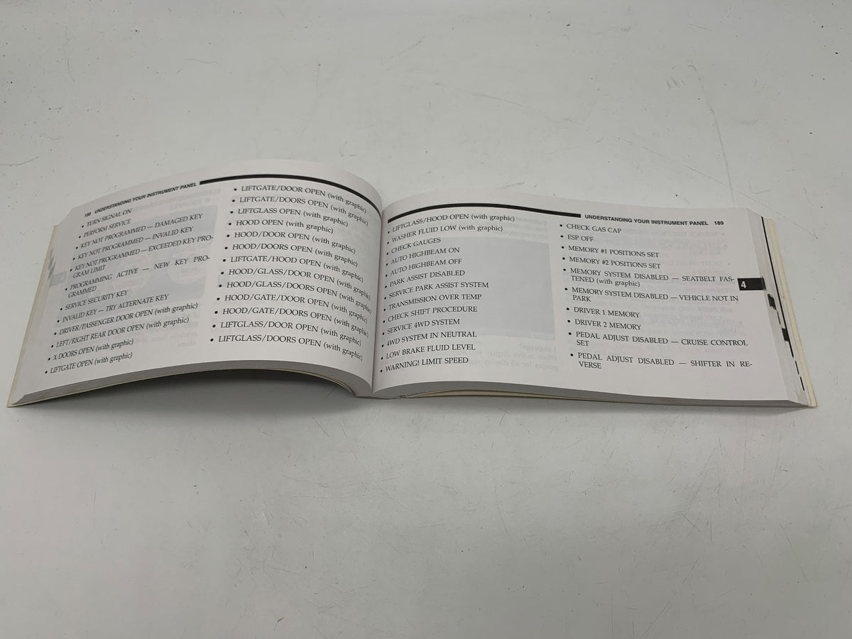 2007 Jeep Grand Cherokee Owners Manual Set OEM R01B12040