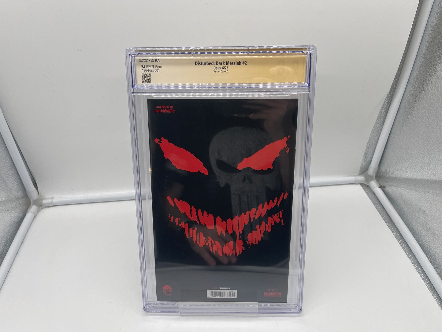 Disturbed Dark Messiah #2 CGC 9.8 JSA Signature Series Tim Seeley