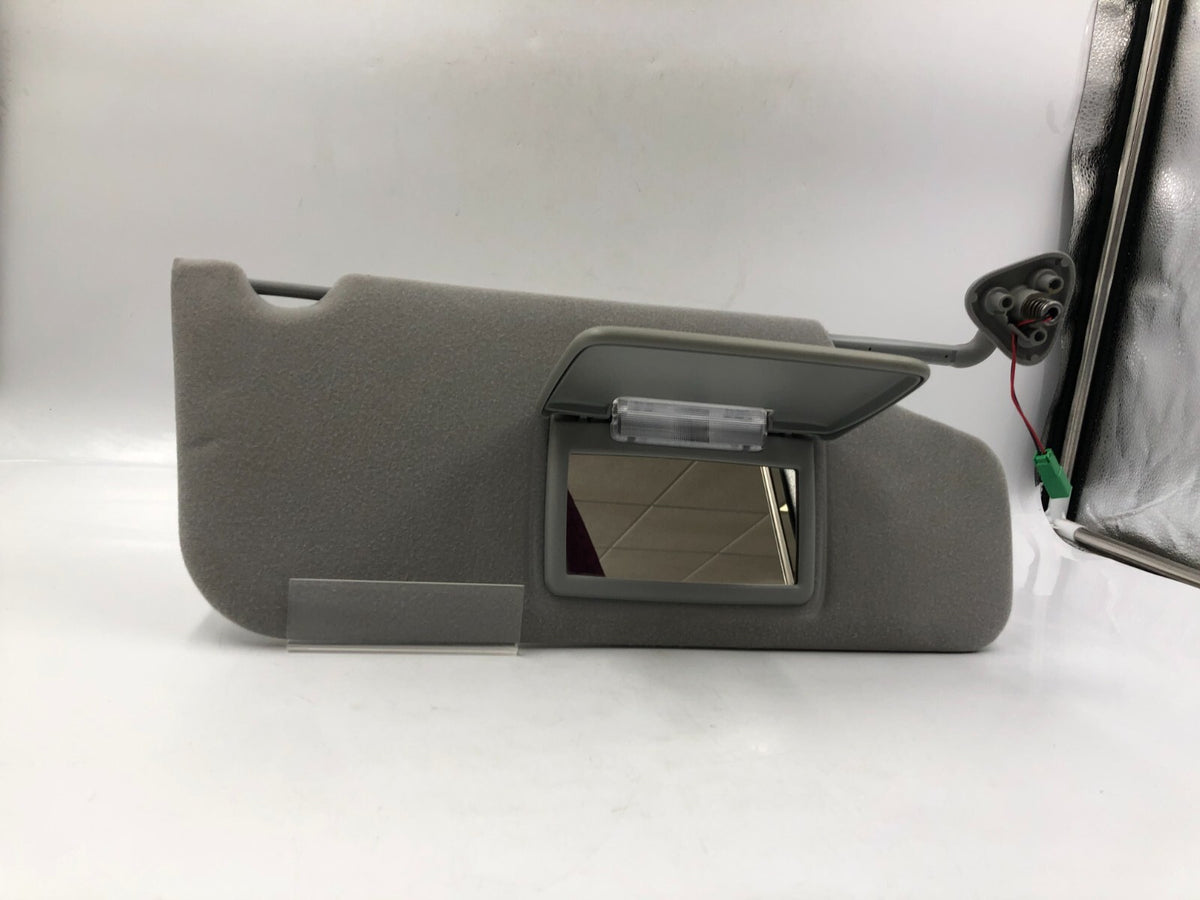 2005-2007 Ford Freestyle Passenger Sun Visor  Gray Illuminated OEM D03B31084