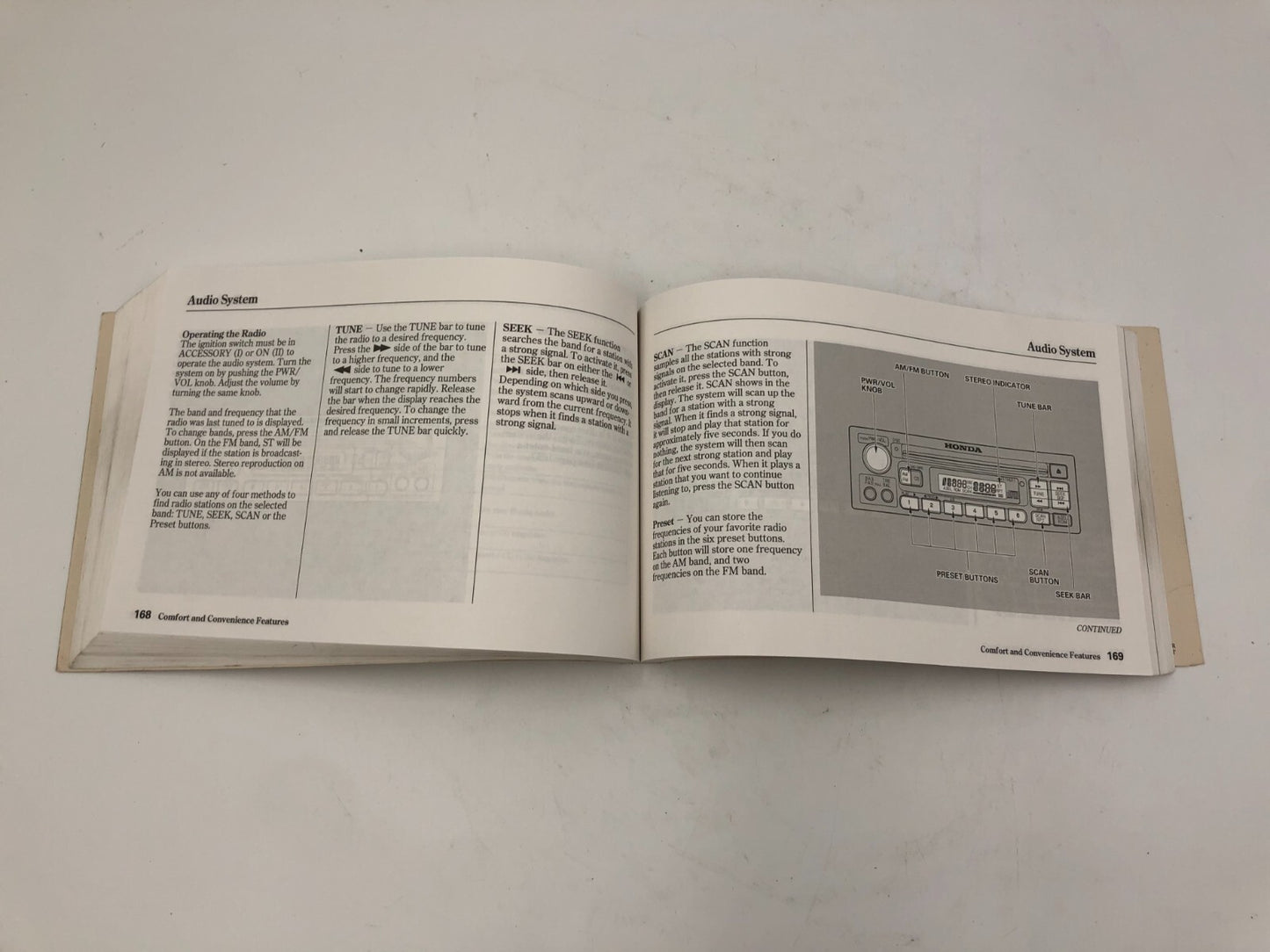 2000 Honda Odyssey Owners Manual OEM C04B50021