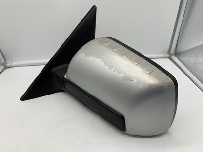 2010-2013 Kia Soul Driver Side View Manual Door Mirror Black OEM Silver