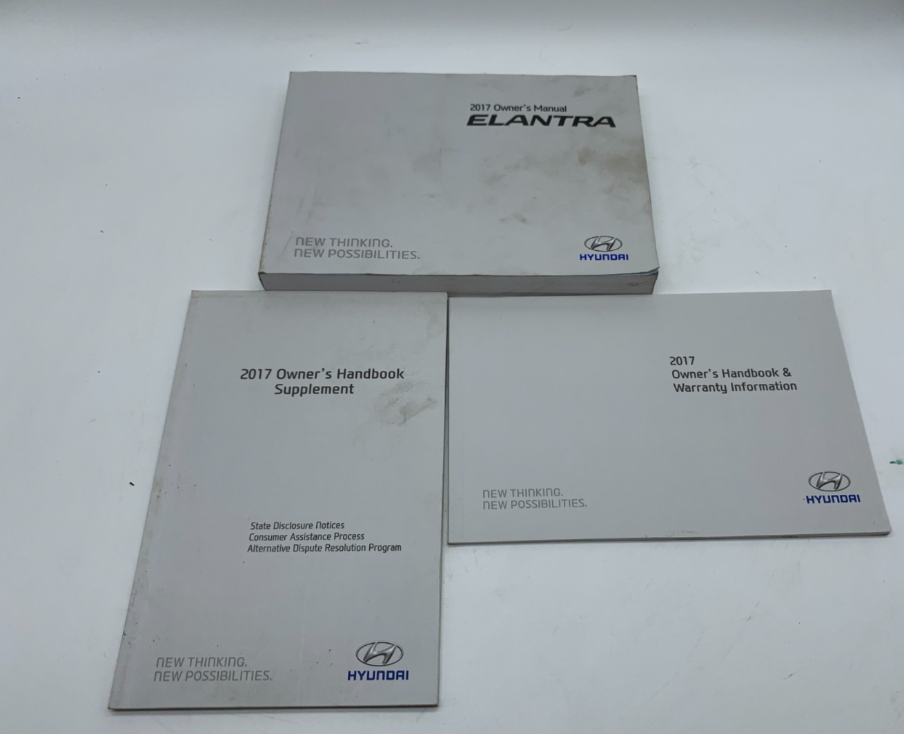 2017 Hyundai Elantra Owners Manual Set OEM B01B22011