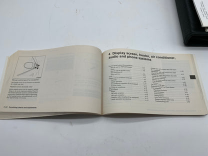 2009 Nissan Sentra Owners Manual Set with Case OEM D03B14041