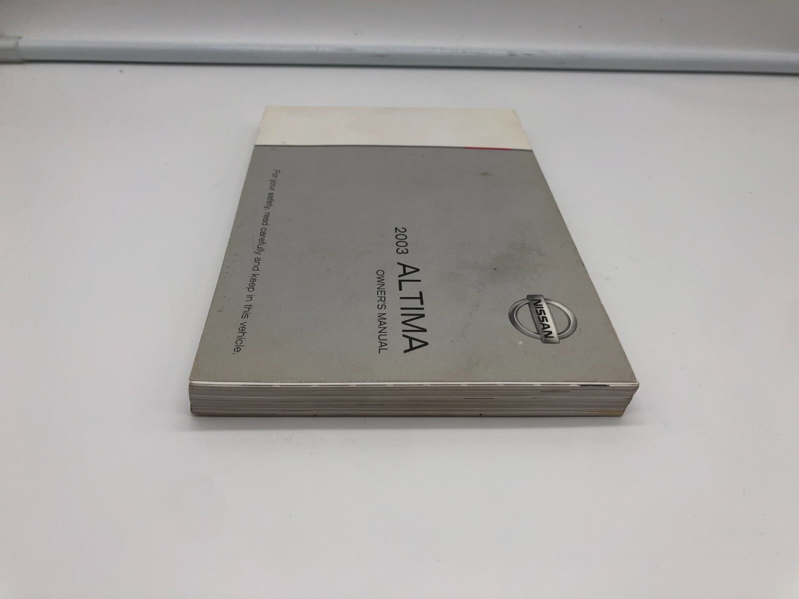 2003 Nissan Altima Owners Manual OEM D01B42007