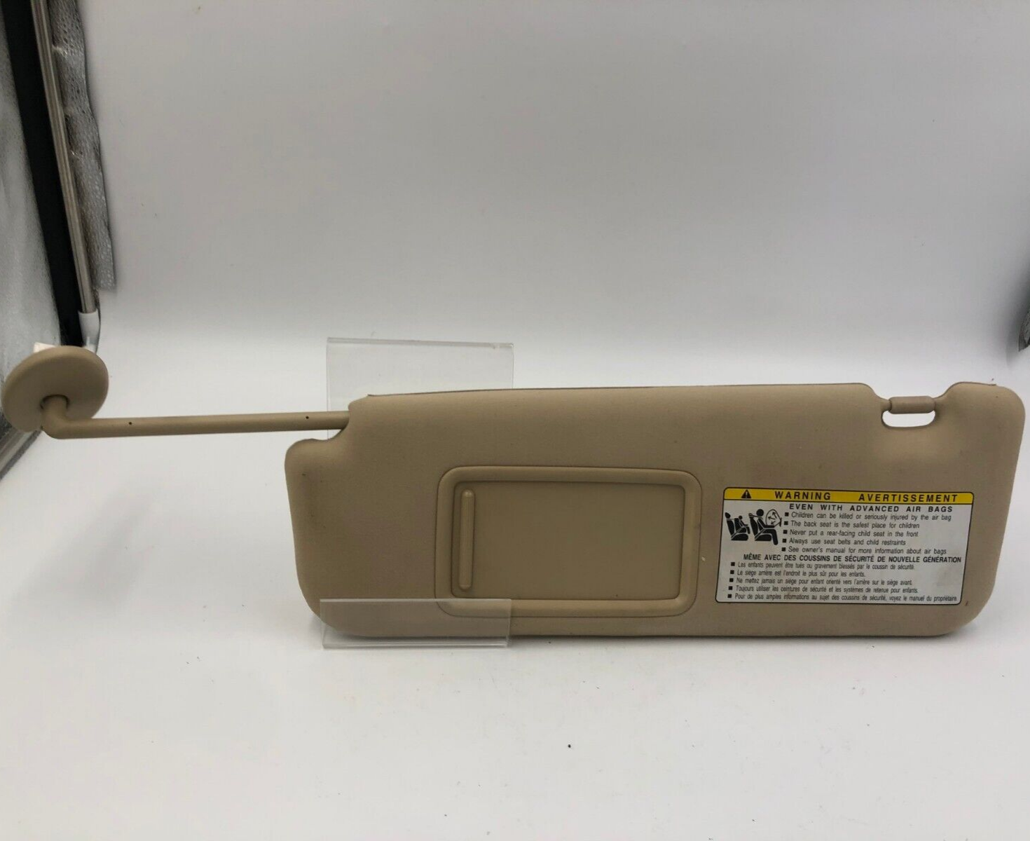 2007-2009 Lexus ES350 Driver Sun Visor Tan Illumination OEM C04B38049