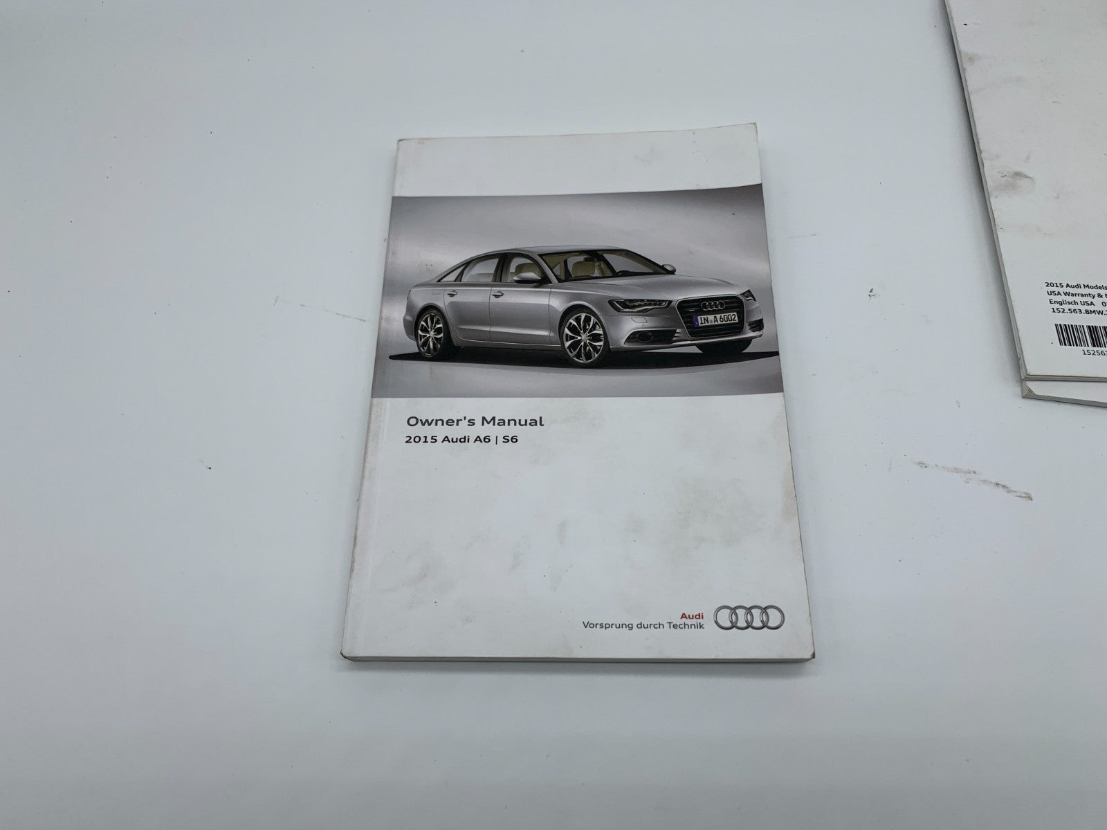 2015 Audi A6 Owners Manual Set OEM B04B49015