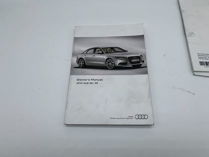 2015 Audi A6 Owners Manual Set OEM B04B49015