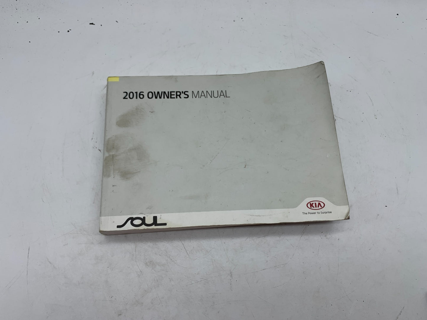 2016 Kia Soul Owners Manual OEM B03B51020