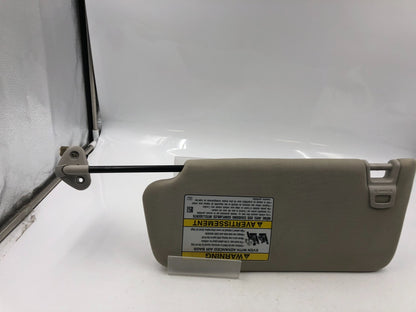 2015-2022 Subaru Legacy Passenger Sun Visor Gray Illuminated OEM C02B16067
