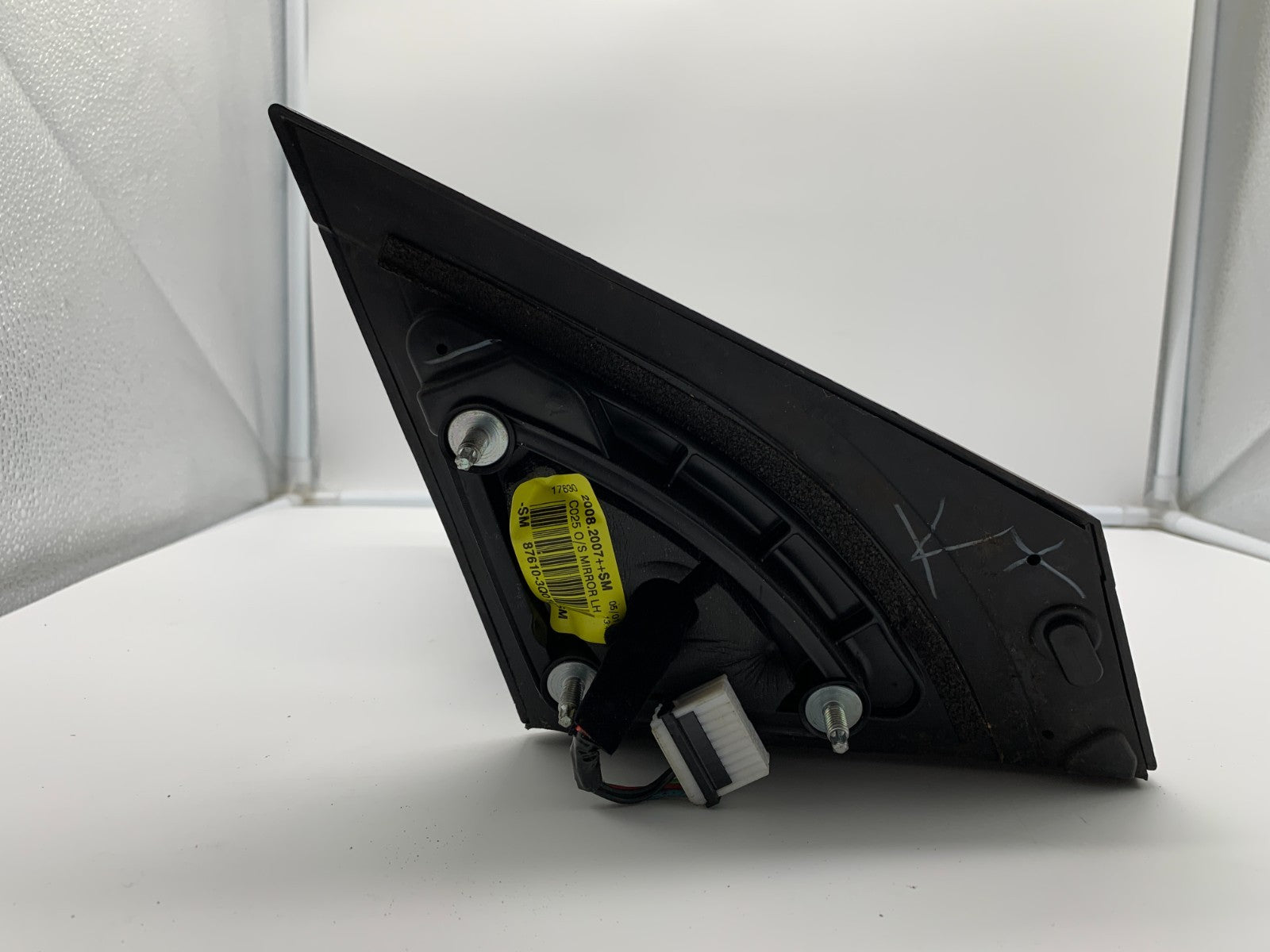 2011-2014 Hyundai Sonata Driver Side View Power Door Mirror Silver OEM B04B22037