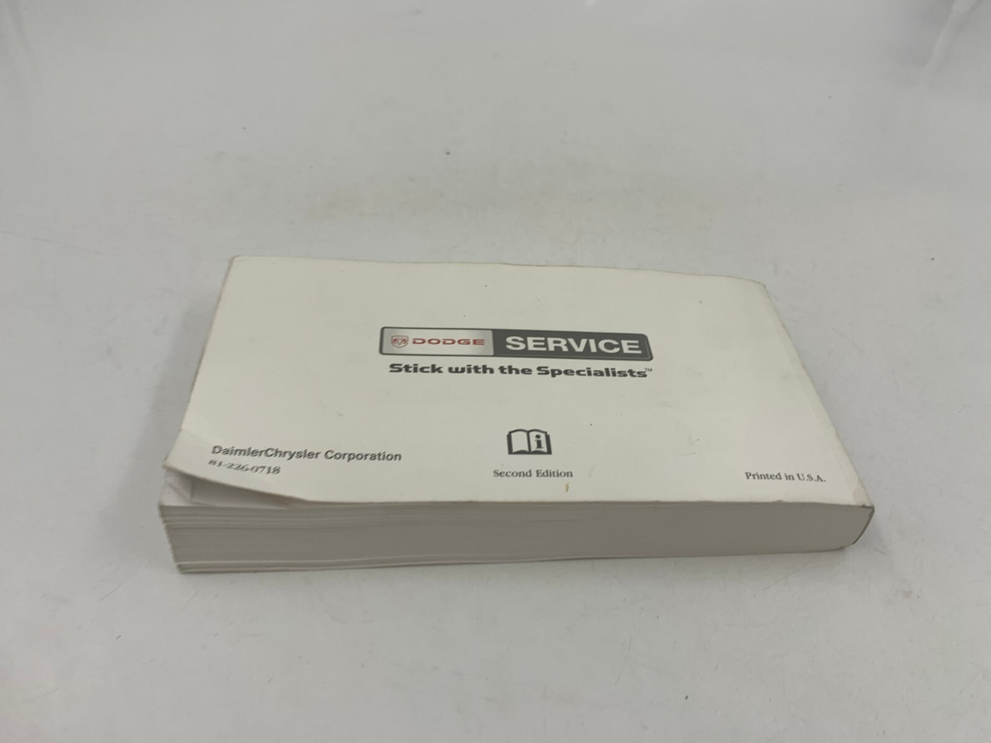 2007 Dodge Caravan Owners Manual Set with Case OEM C03B02088
