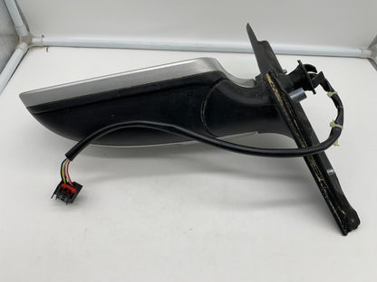 2009 Audi A4 Driver Side View Power Door Mirror Silver OEM